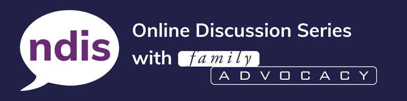 NDIS Online Discussion Series 1