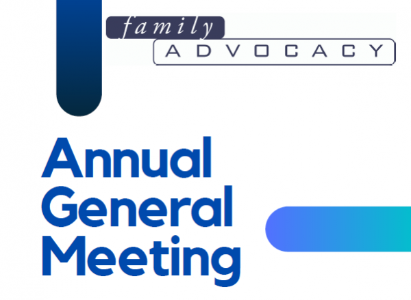 Family Advocacy AGM and talk by Peter Symonds (Zoom)