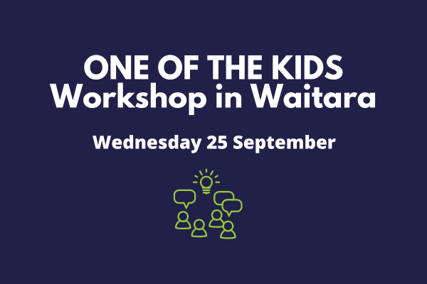 One of the Kids Workshop  - Building Inclusion at School Waitara