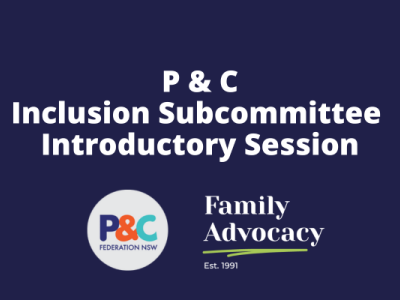 P & C Inclusion Subcommittee Introductory Session